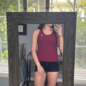 Peloton Maroon Tank Top